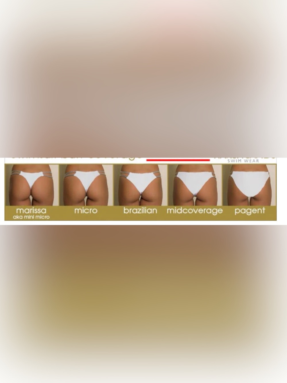 Ravish Sands Women's Tie-Side Bikini in Nude - Picture 3 of 3